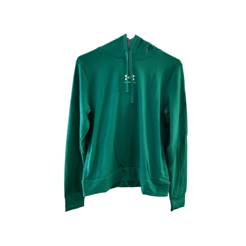 Under Armour Teal Lightweight Loose Fit Hoodie  Size XS Cotton/Polyester Blend